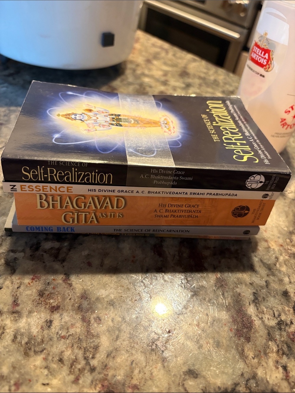 Yoga and self reflection book Stack!